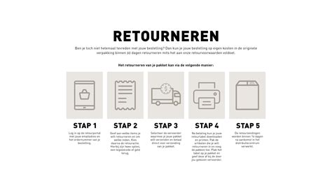 Ruilen of retourneren .